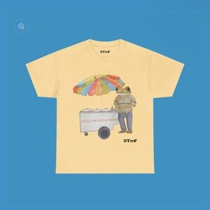 DTMF Yellow Graphic T-Shirt